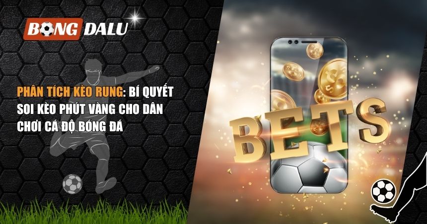 Phân Tích Kèo Rung: Bí Quyết Soi Kèo Phút Vàng Cho Dân Chơi Cá Độ Bóng Đá 1 phân tích kèo rung